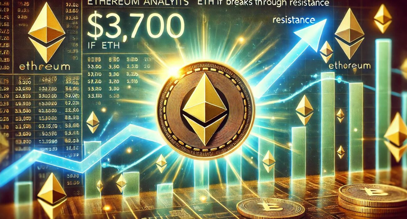 Ethereum Analyst Predicts $3,700 Once ETH Breaks Through Resistance