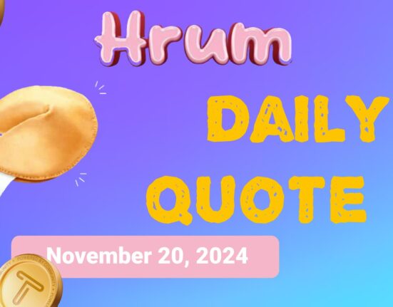 Hrum Quote of the Day - November 20, 2024