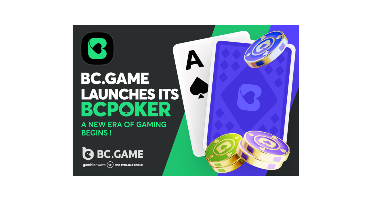 BC.GAME Enters Online Poker Market with BCPoker Launch Featuring Three Classic Variants