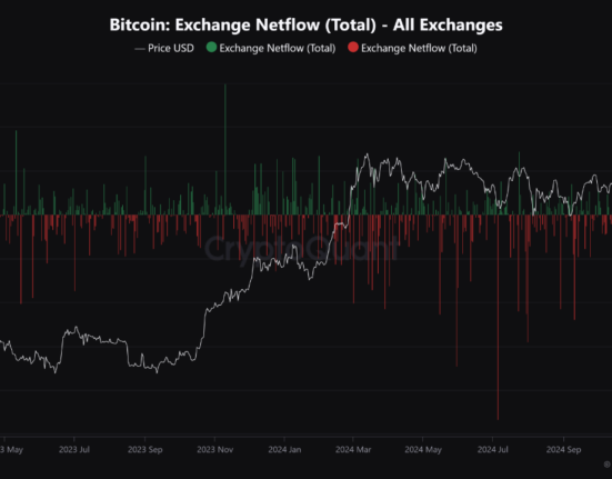 Bitcoin Exchange Netflow