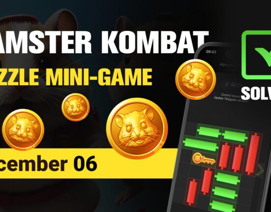 Hamster Kombat Mini Game Puzzle Solution - December 06, 2024