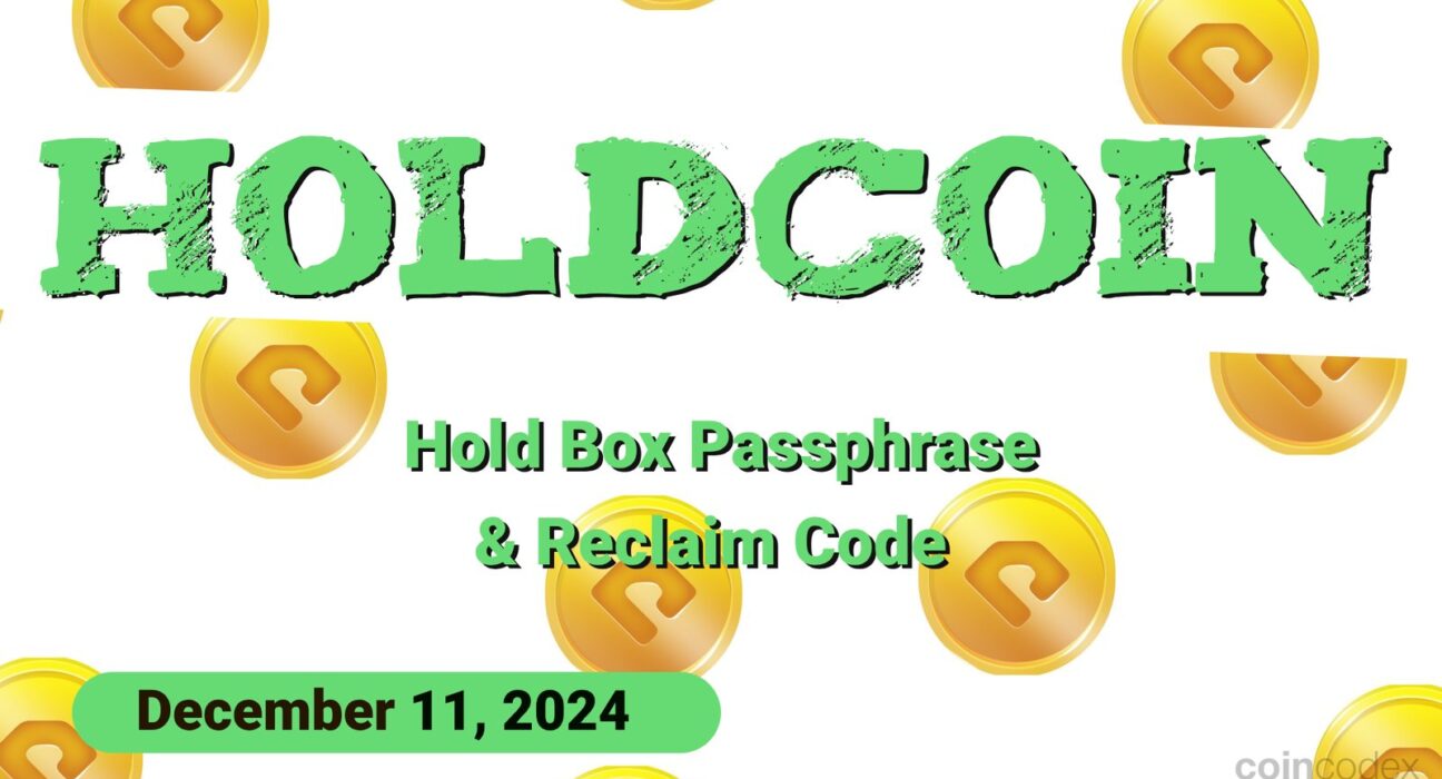 HoldCoin Daily Combo for December 11, 2024