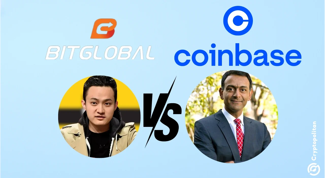 Justin Sun calls out Coinbase’s leadership over wBTC delisting controversy