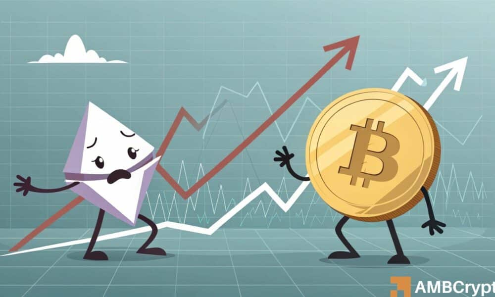 ETH/BTC pair drops to 4-year low amidst Bitcoin's surge - What's going on?