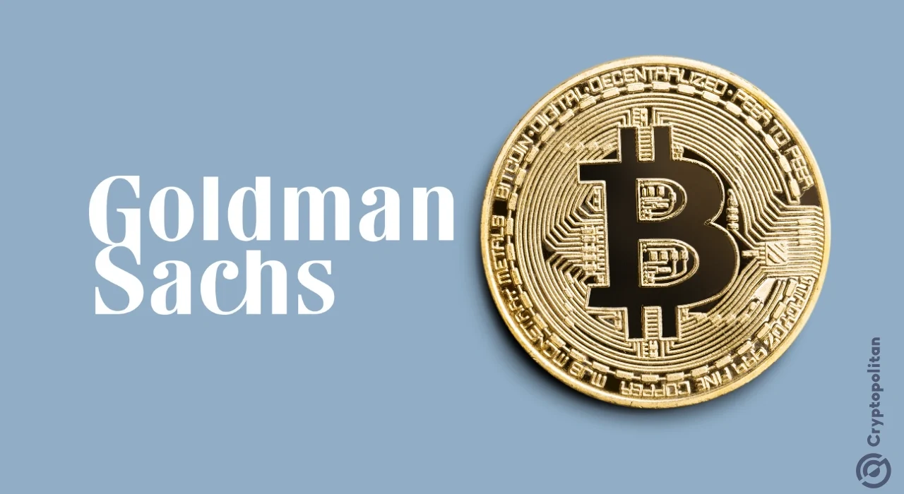 Goldman Sachs discloses $1.58B Bitcoin ownership across BlackRock and Fidelity ETFs