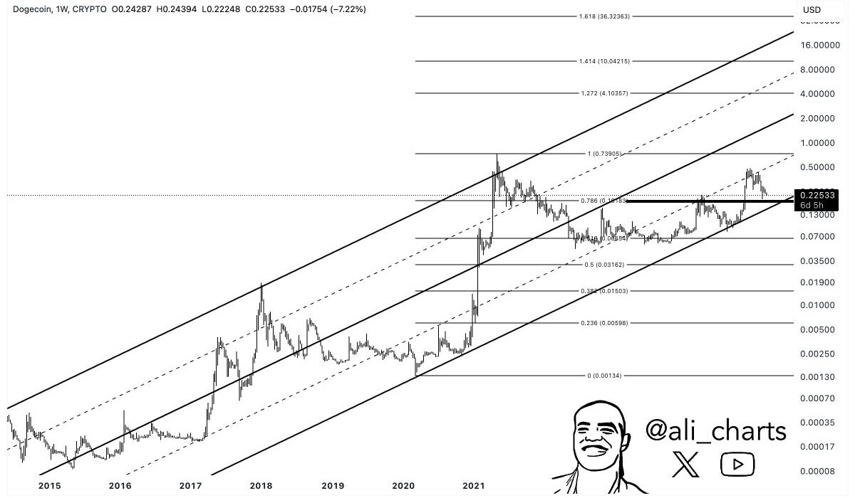 Dogecoin price analysis