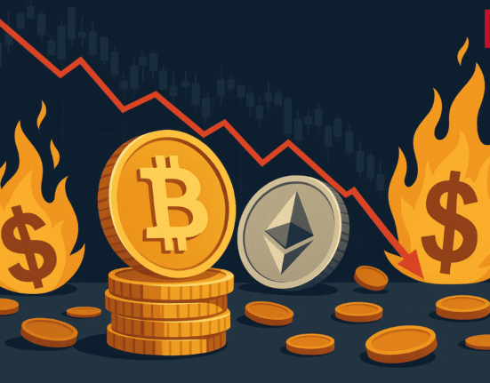 Bitcoin and Ethereum Lead as Crypto Liquidation Tops $724 Million