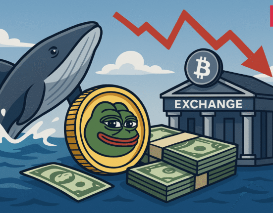 PEPE Whale Deposits $6.5M to Exchange as Price Drops 11%