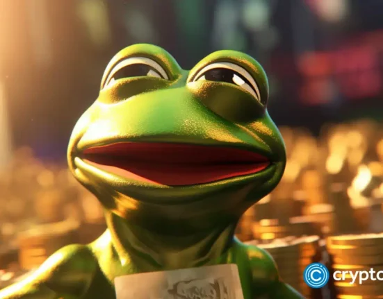 Pepe price forms golden cross despite whale and smart money selling