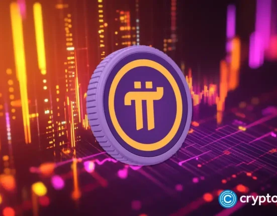Pi Network approves BANXA KYB as price continues to struggle near $0.58 support