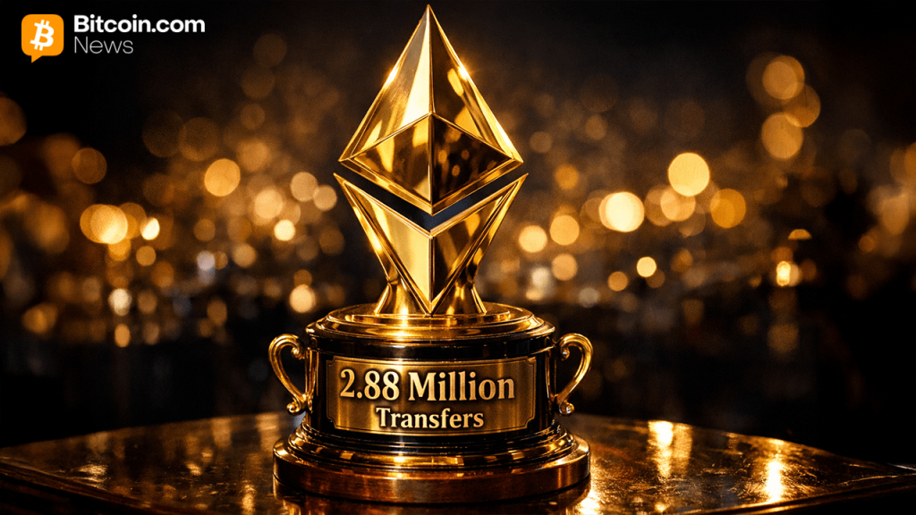 Ethereum Daily Transaction Count Hits Record High While Fees Stay Flat